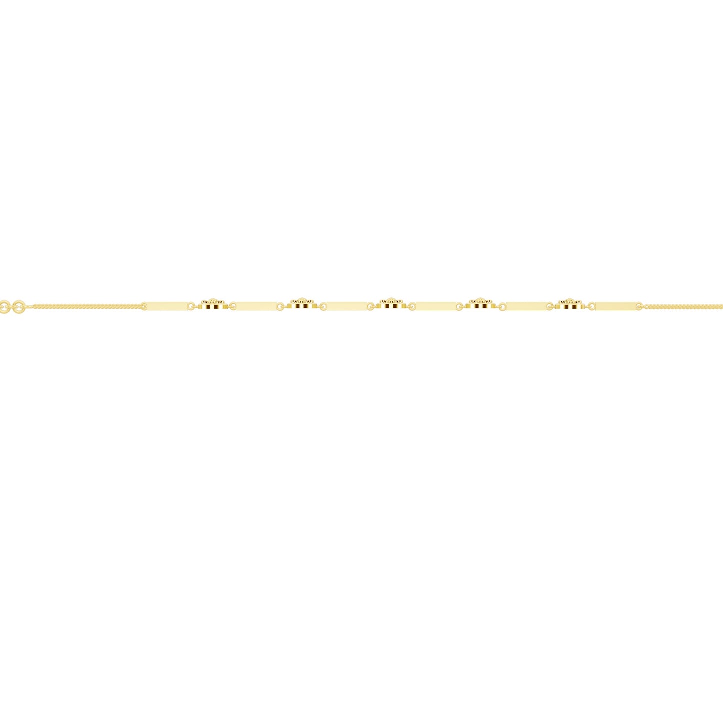 Floral Orbit Bracelet