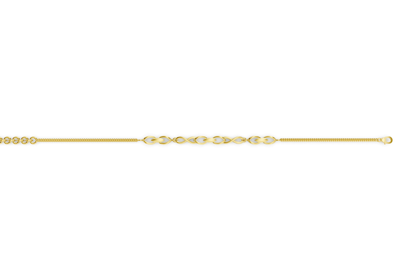 Infinity Leaf Bracelet