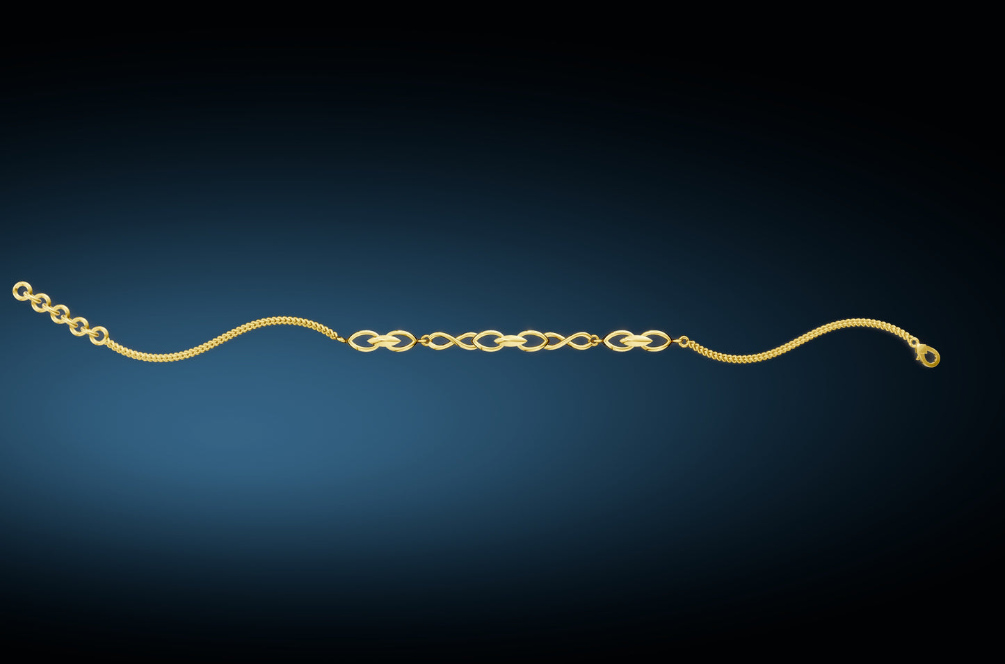 Infinity Leaf Bracelet