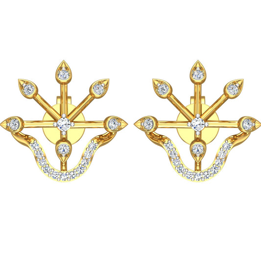 Light weight Diamonds Earrings