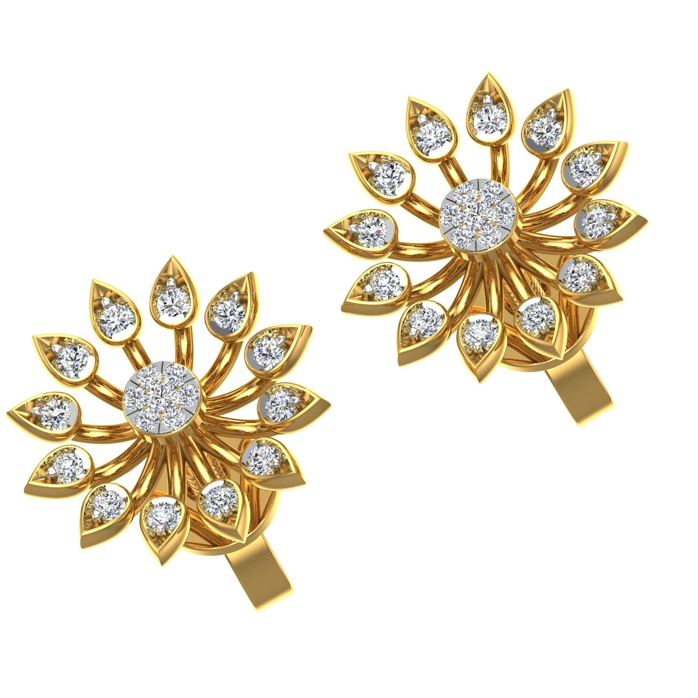 Royal Diamond Lattice Studs