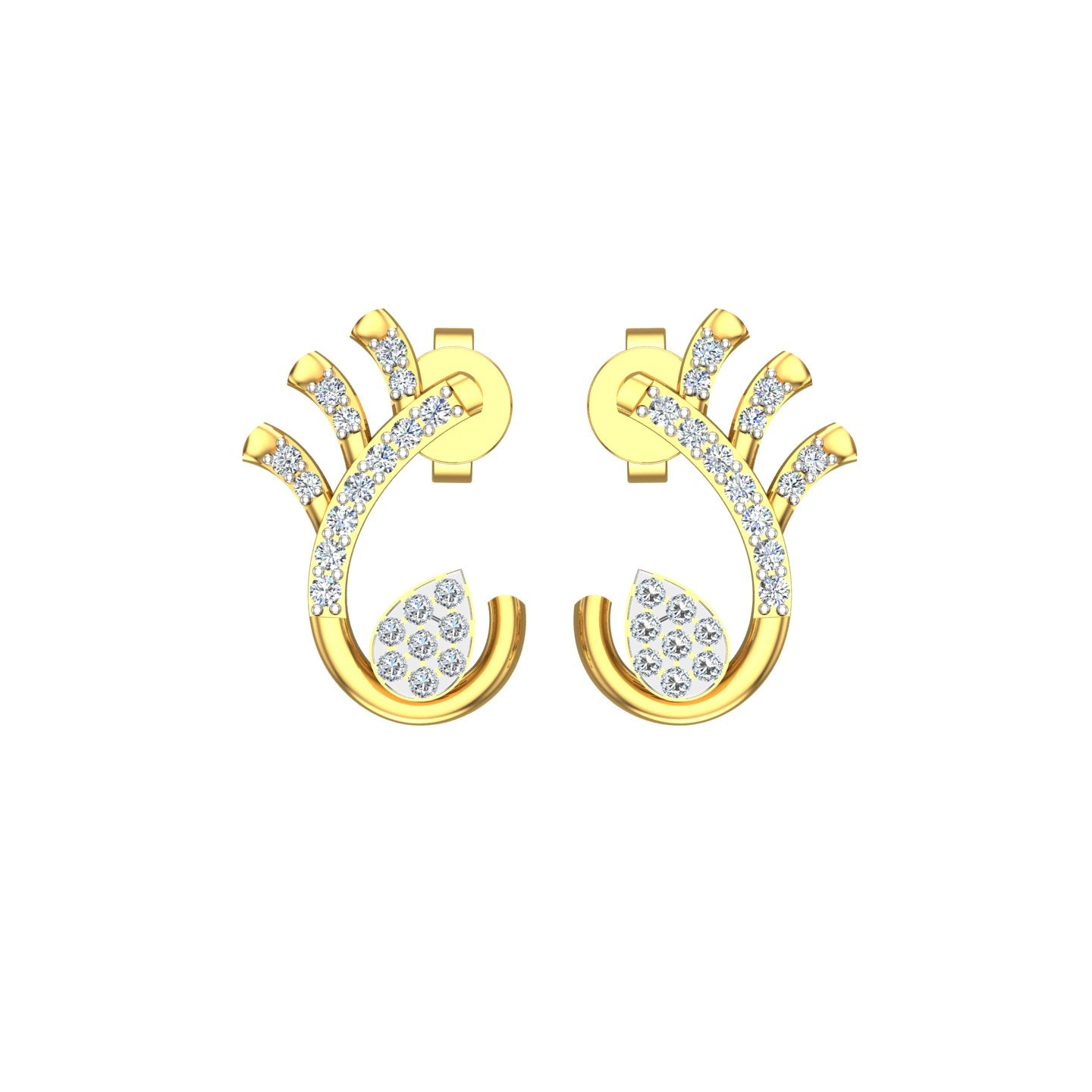 Peacock Dew Diamond Tops