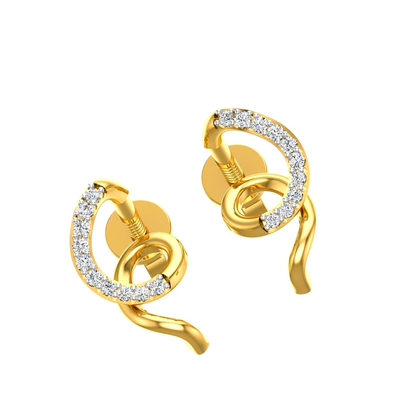 Celestial Spiral Diamond Tops