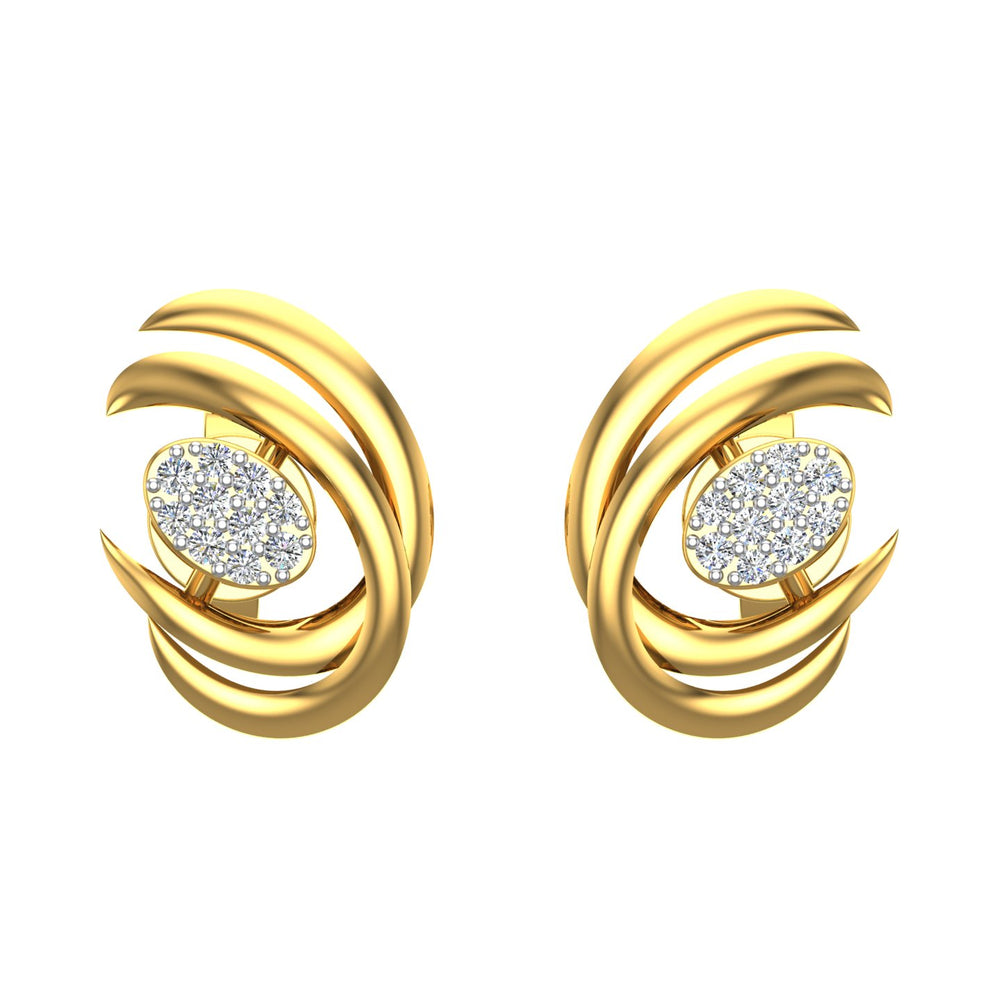 Golden Vortex Diamond Tops