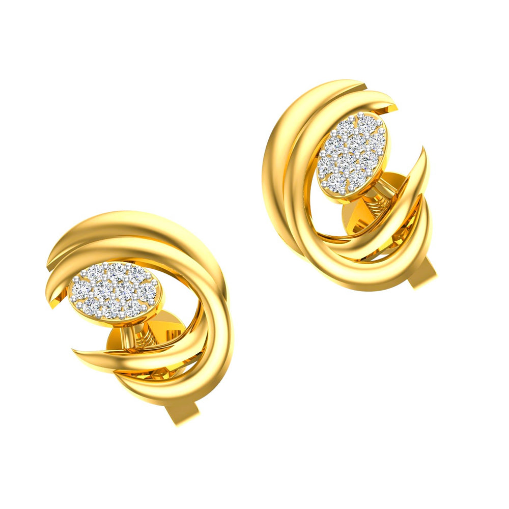 Golden Vortex Diamond Tops