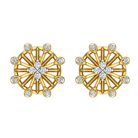 NATURAL DIAMONDS EARRINGS