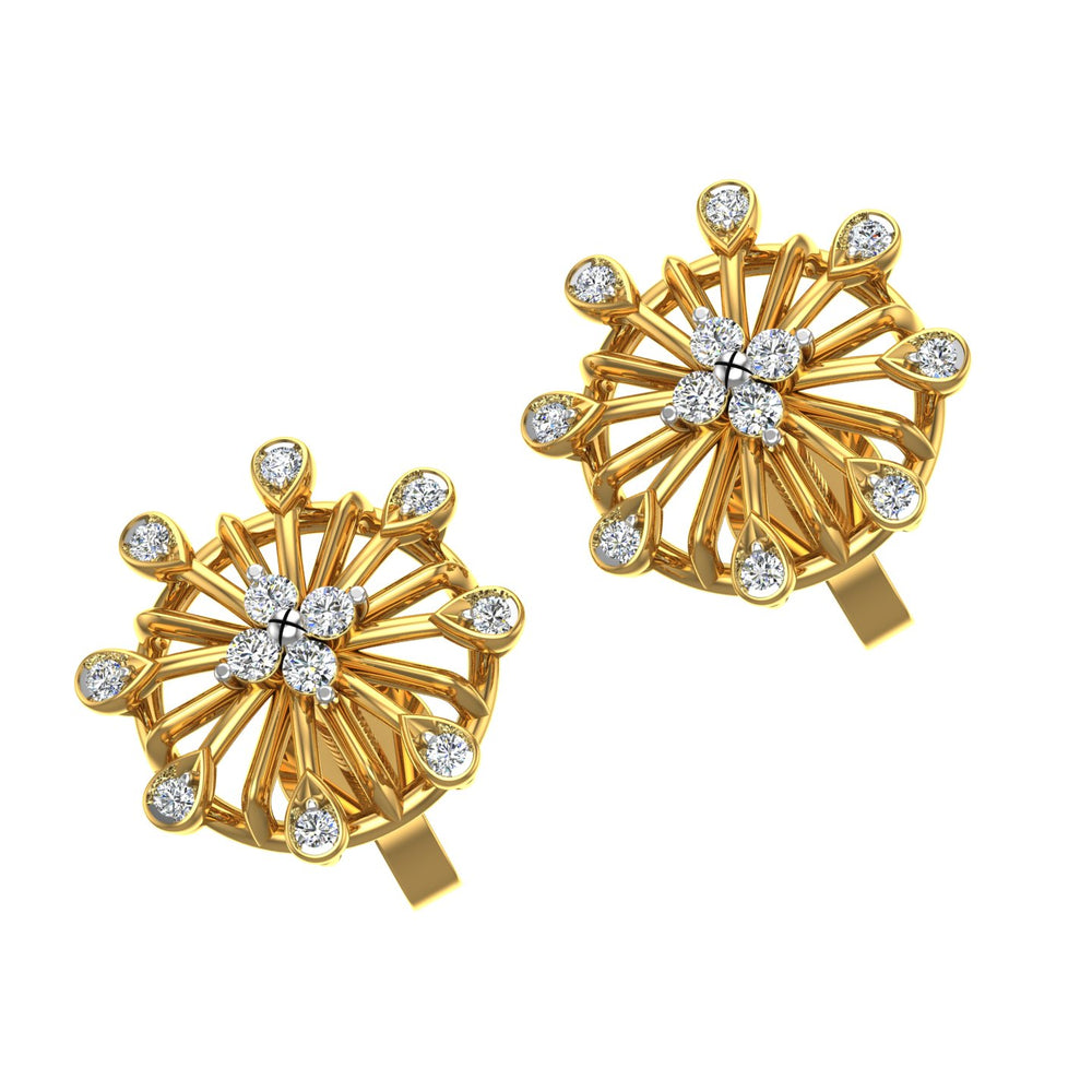 NATURAL DIAMONDS EARRINGS