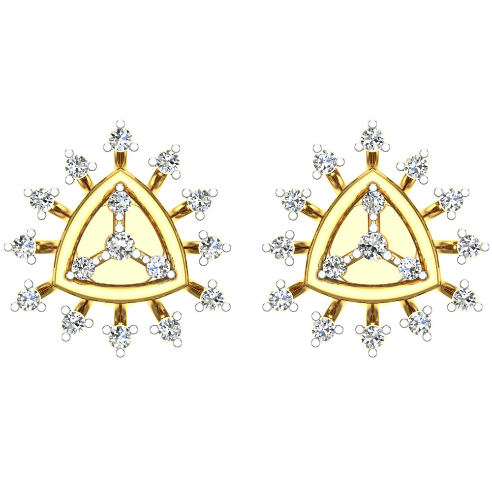 NATURAL DIAMONDS EARRINGS