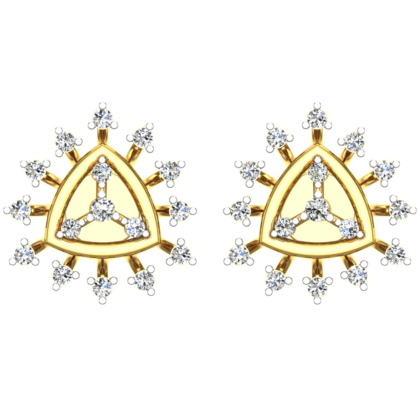 NATURAL DIAMONDS EARRINGS