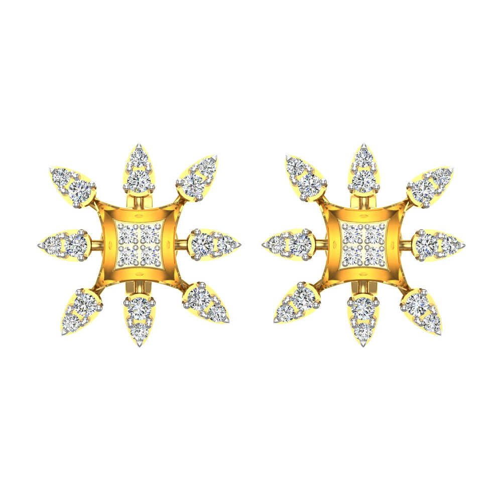 NATURAL DIAMONDS EARRINGS