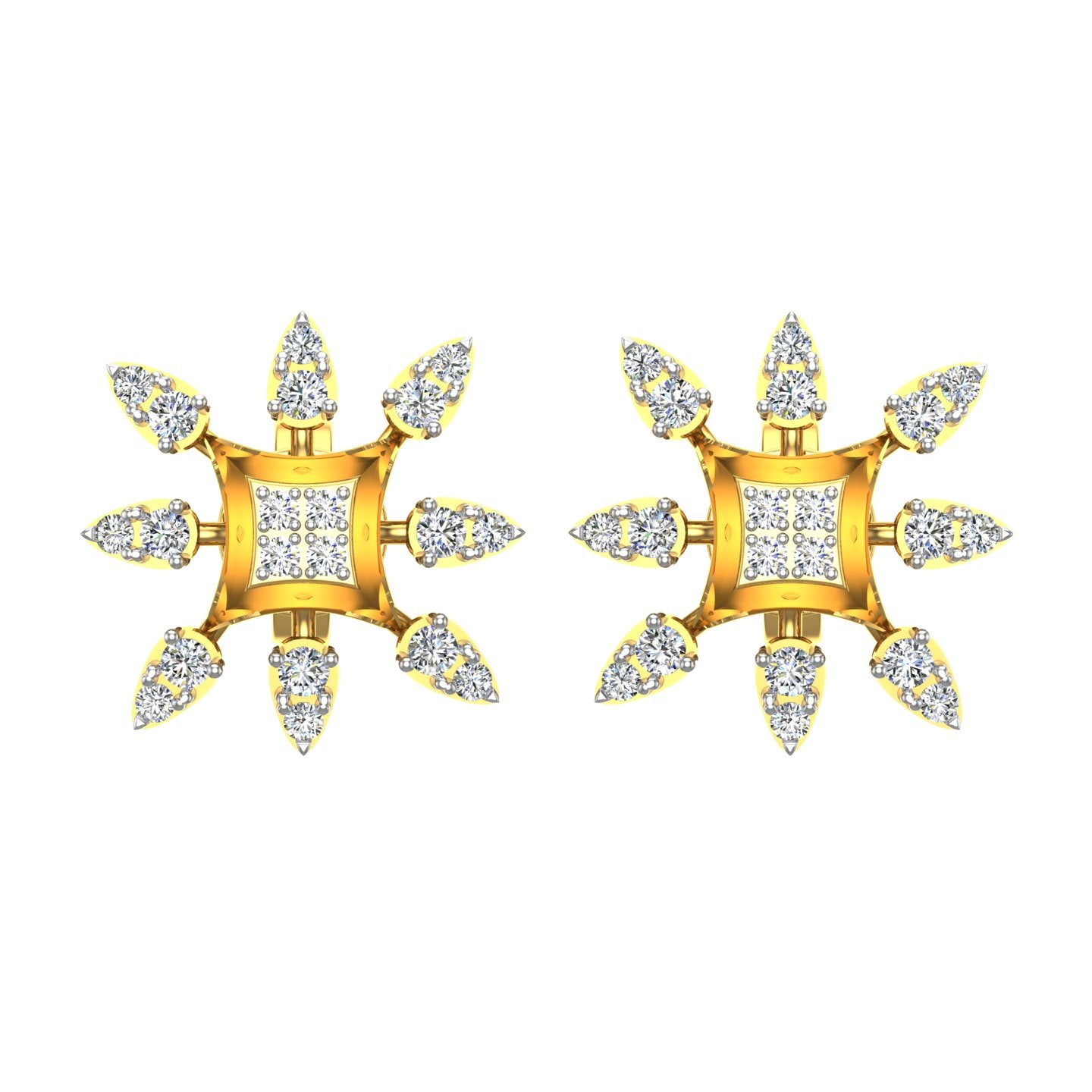 NATURAL DIAMONDS EARRINGS