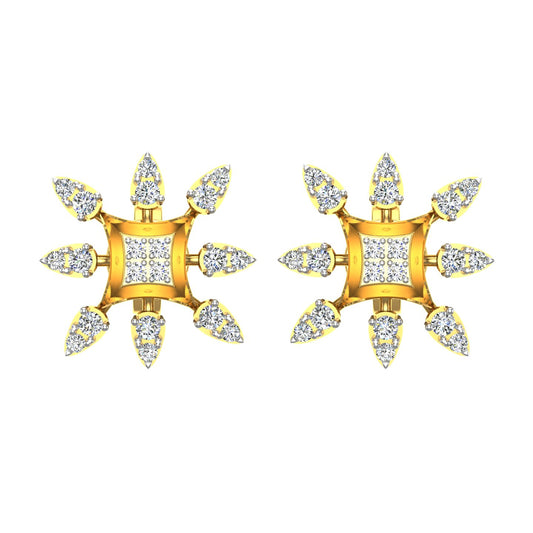 NATURAL DIAMONDS EARRINGS
