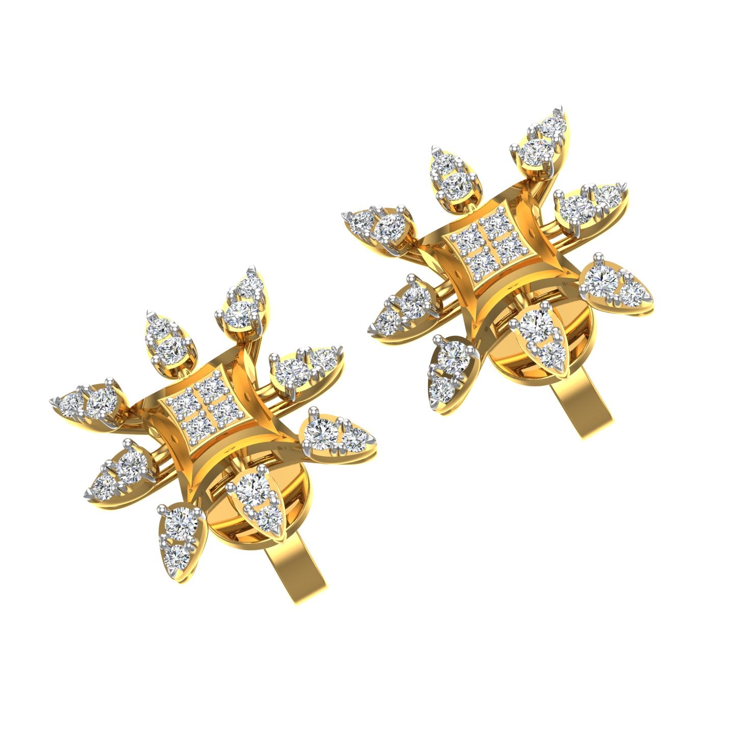 NATURAL DIAMONDS EARRINGS