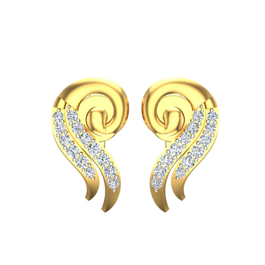 Light weight Diamonds Earrings