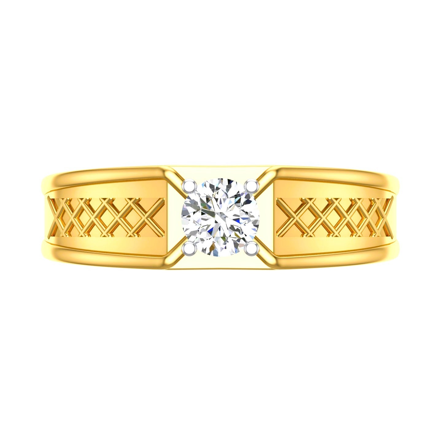 Solitaire Gents Ring
