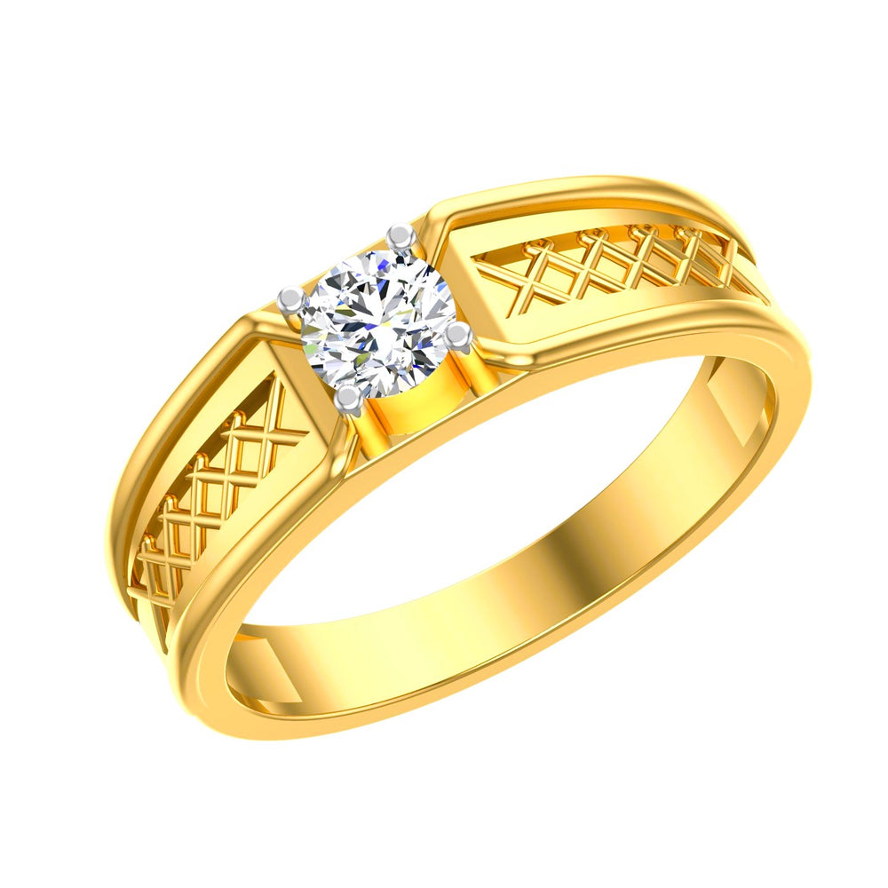 Solitaire Gents Ring