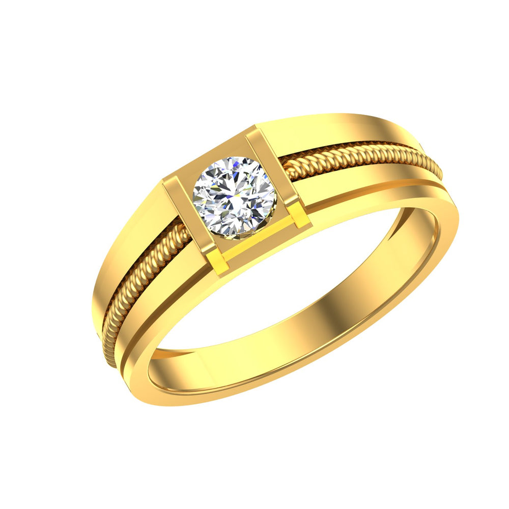 Solitaire Gents Ring