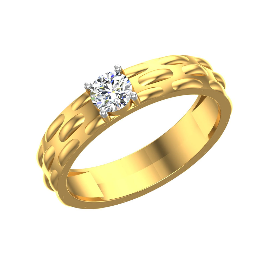 Solitaire Gents Ring
