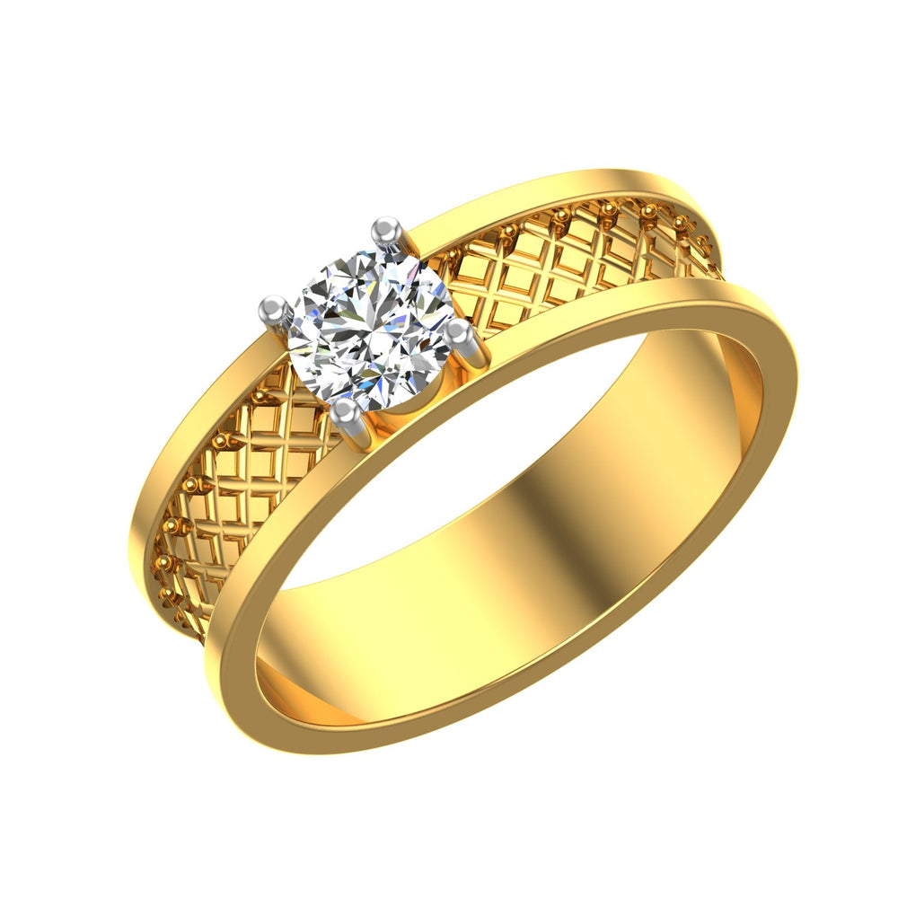 Solitaire Gents Ring