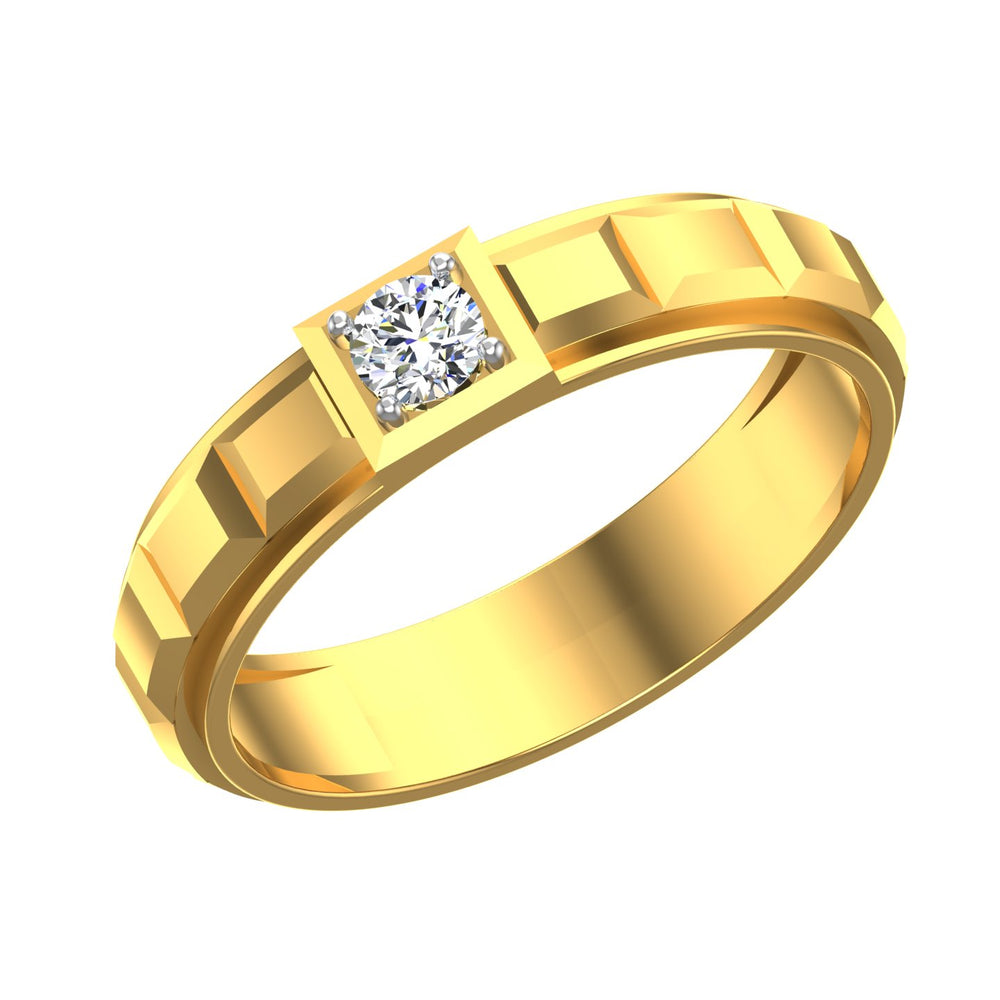 Solitaire Gents Ring