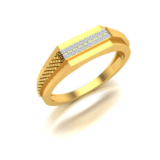 Twin Aura Diamond Ladies Ring