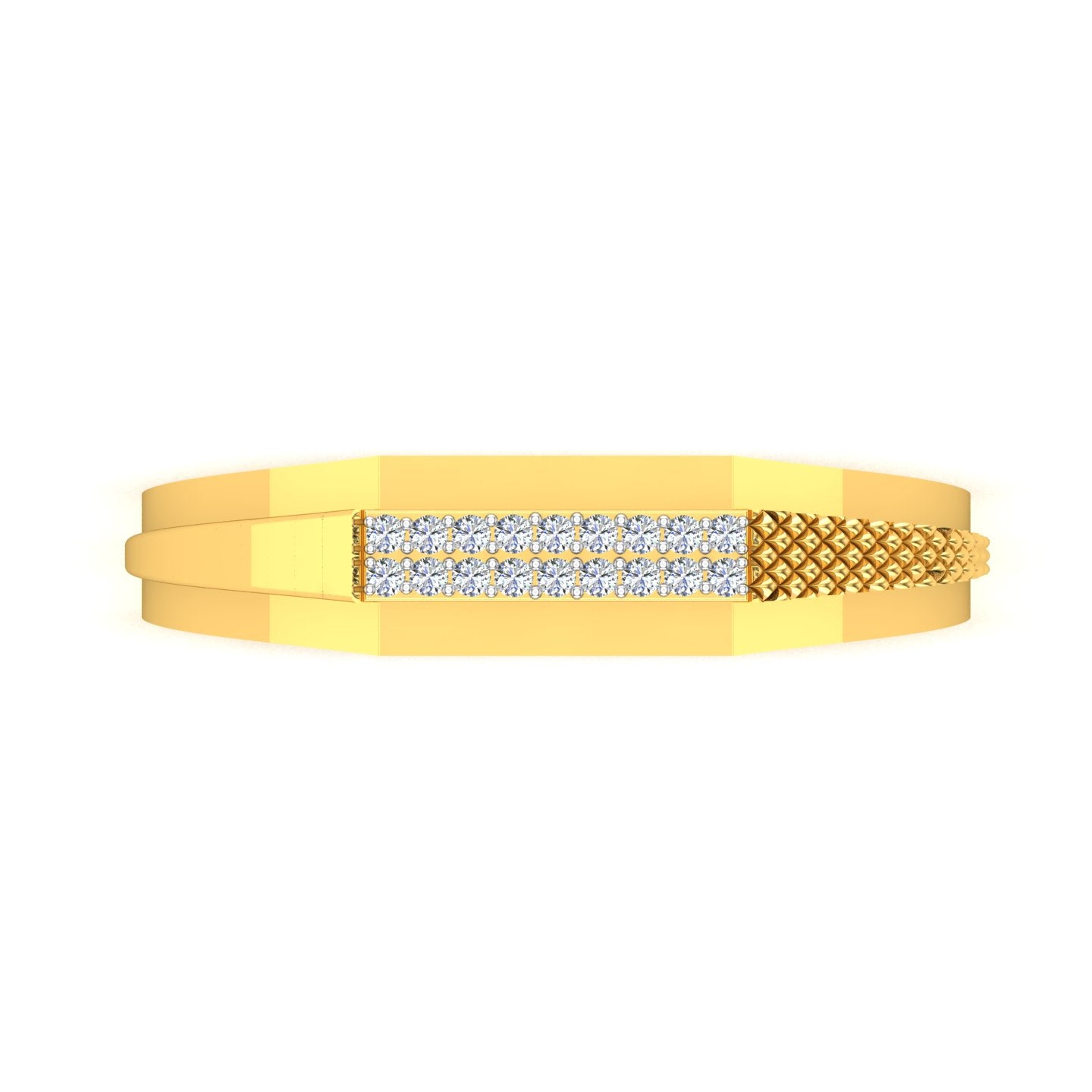 Twin Aura Diamond Ladies Ring
