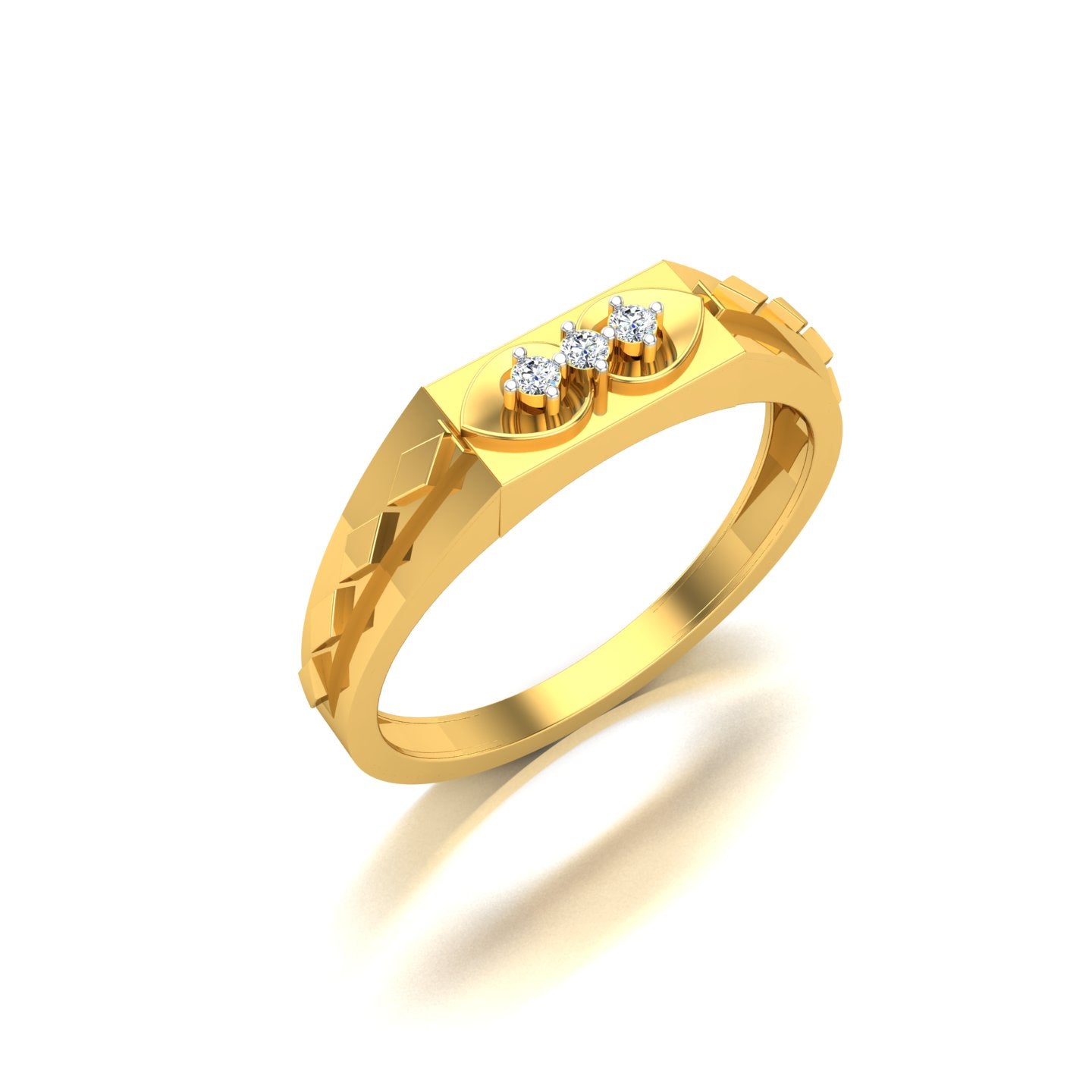 Regal Orbit Diamond Ring