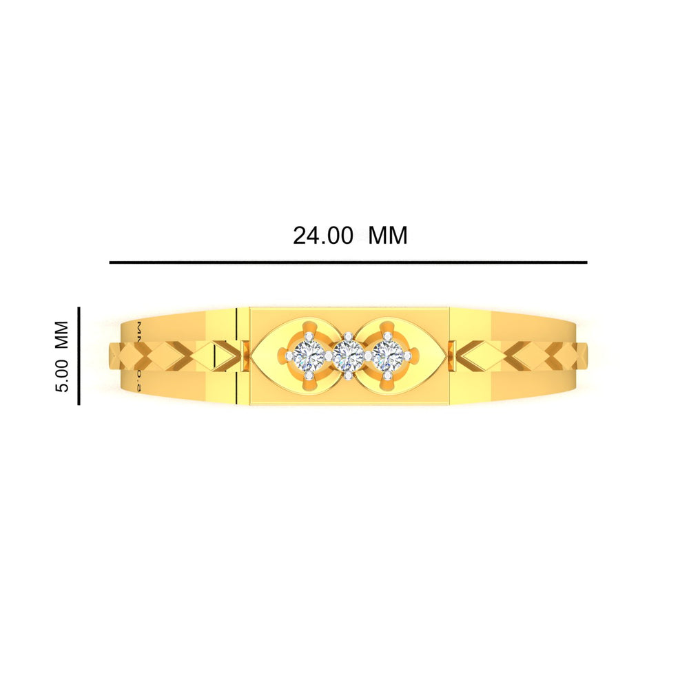 Regal Orbit Diamond Ring