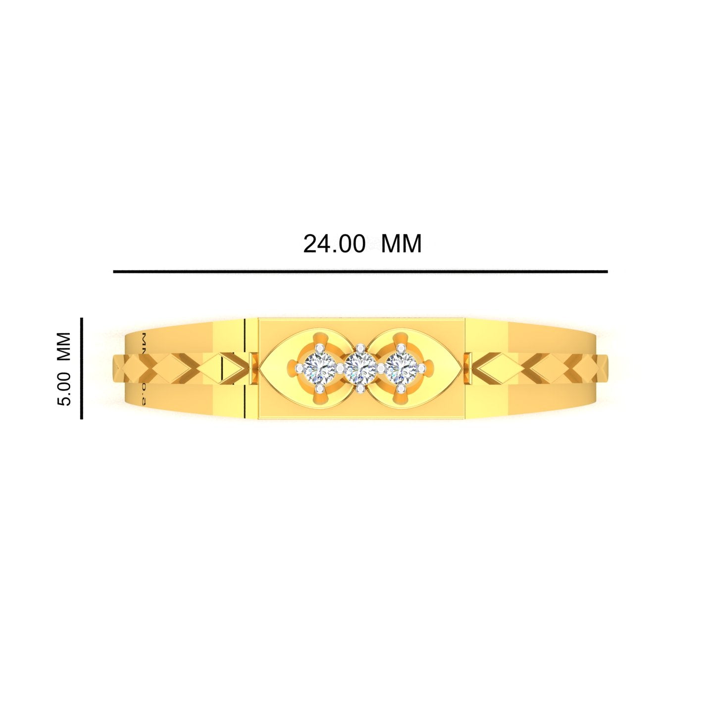 Regal Orbit Diamond Ring