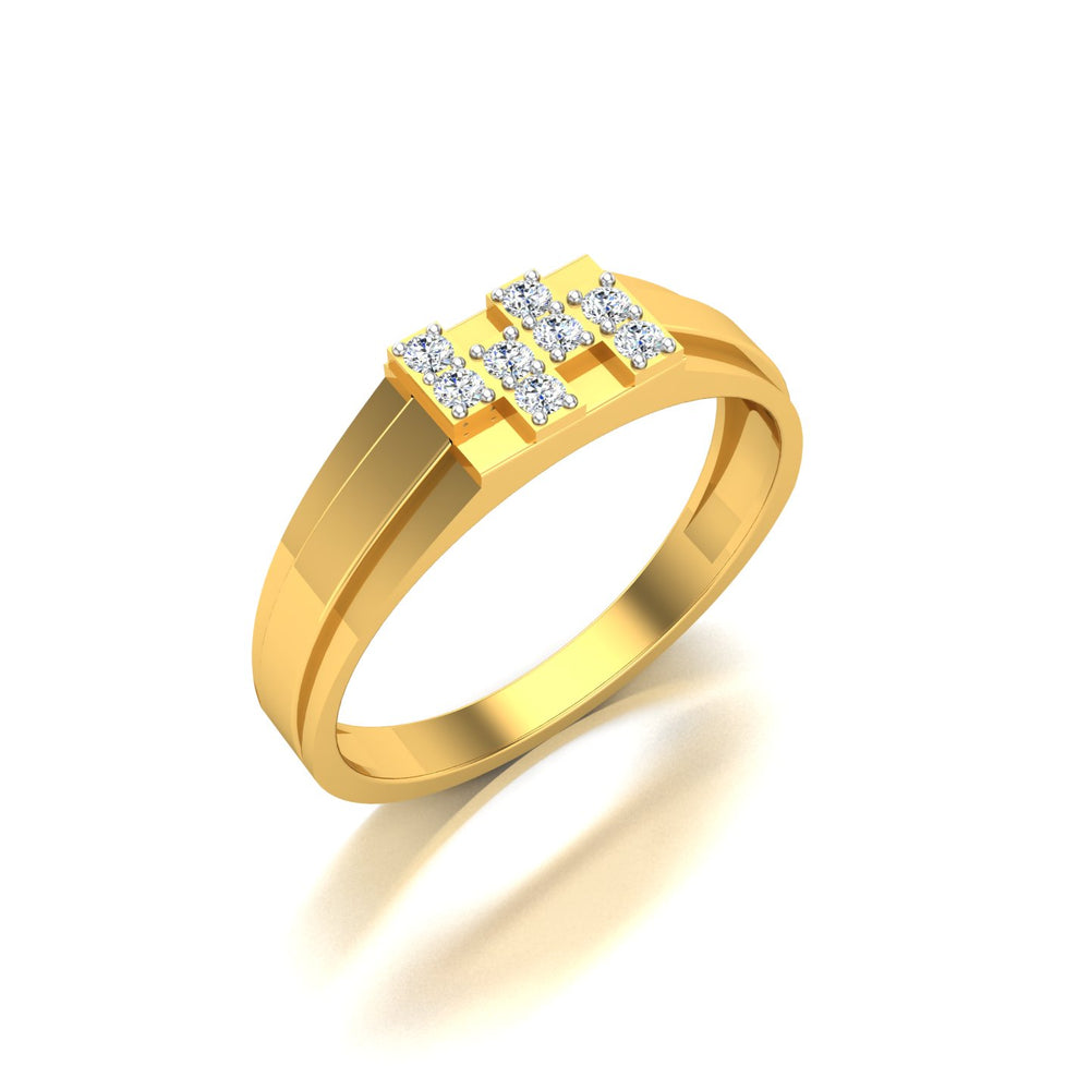 Majestic Pixel Diamond Ring