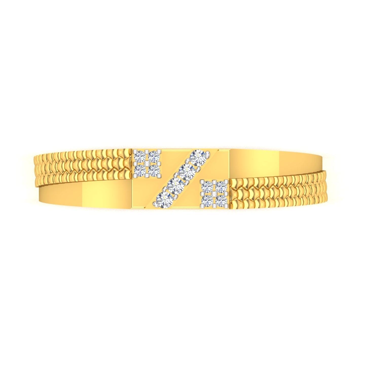 Royal Mesh Diamond Ring
