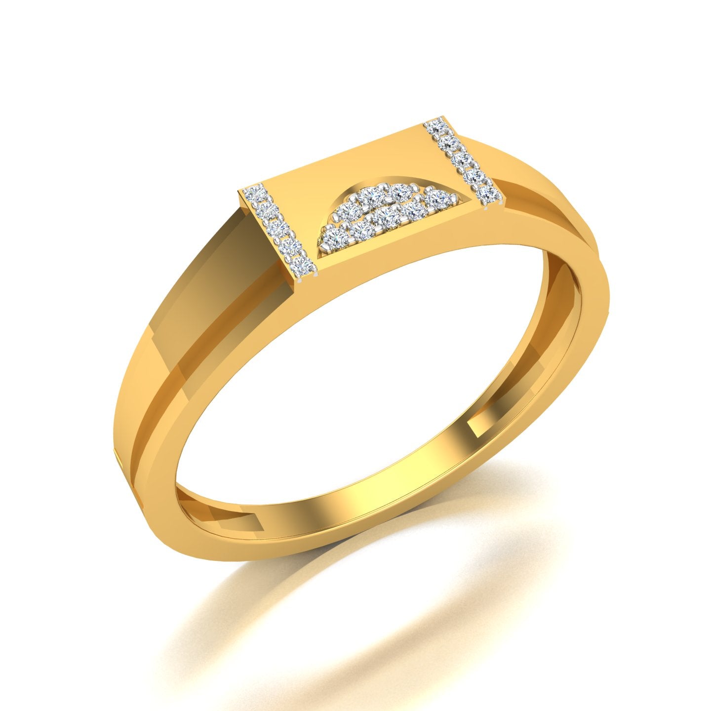 Arc Royale Diamond Ring