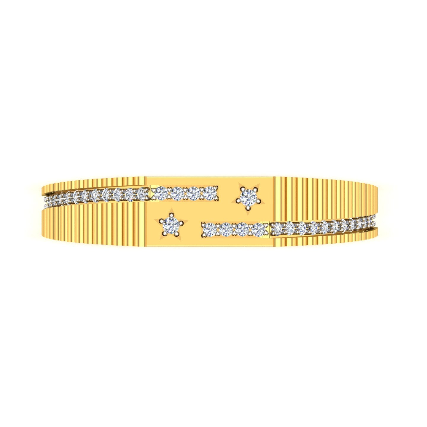 Starlight Crest Diamond Ring