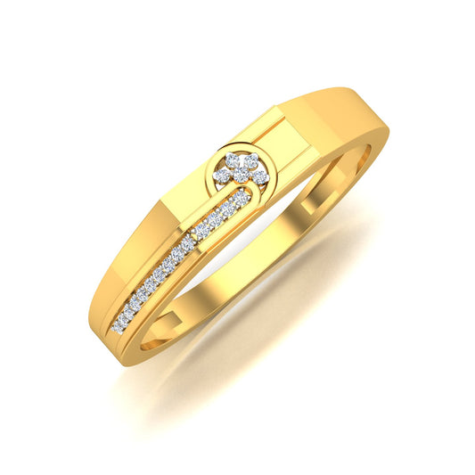 Floral Cascade Diamond Ring