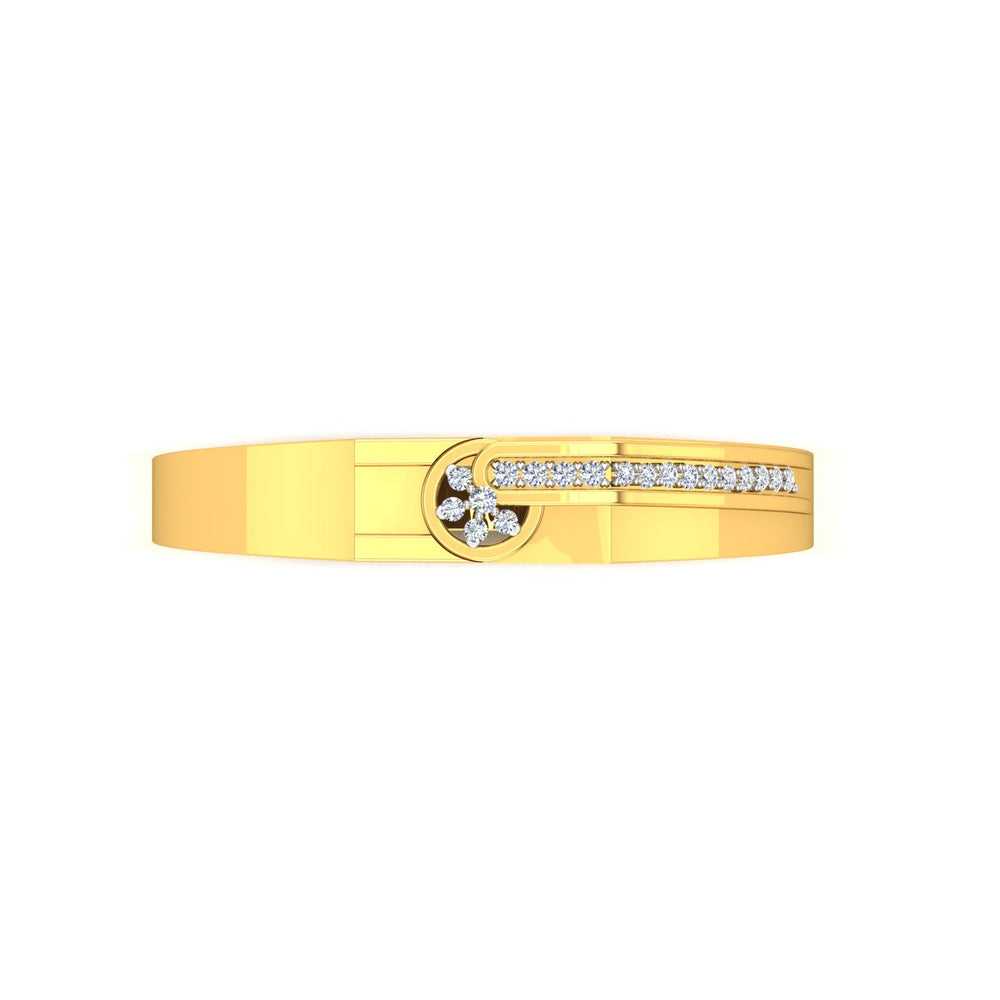 Floral Cascade Diamond Ring