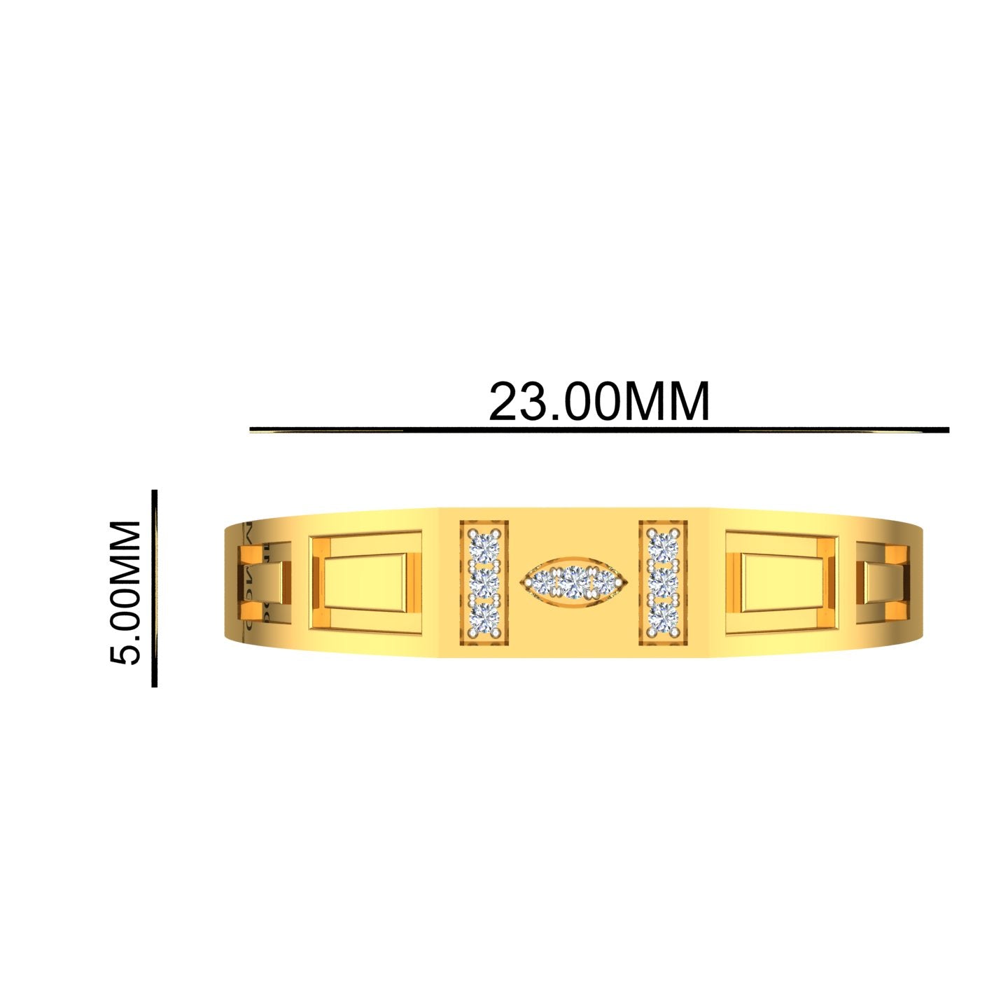 Regal Eye Diamond Ring
