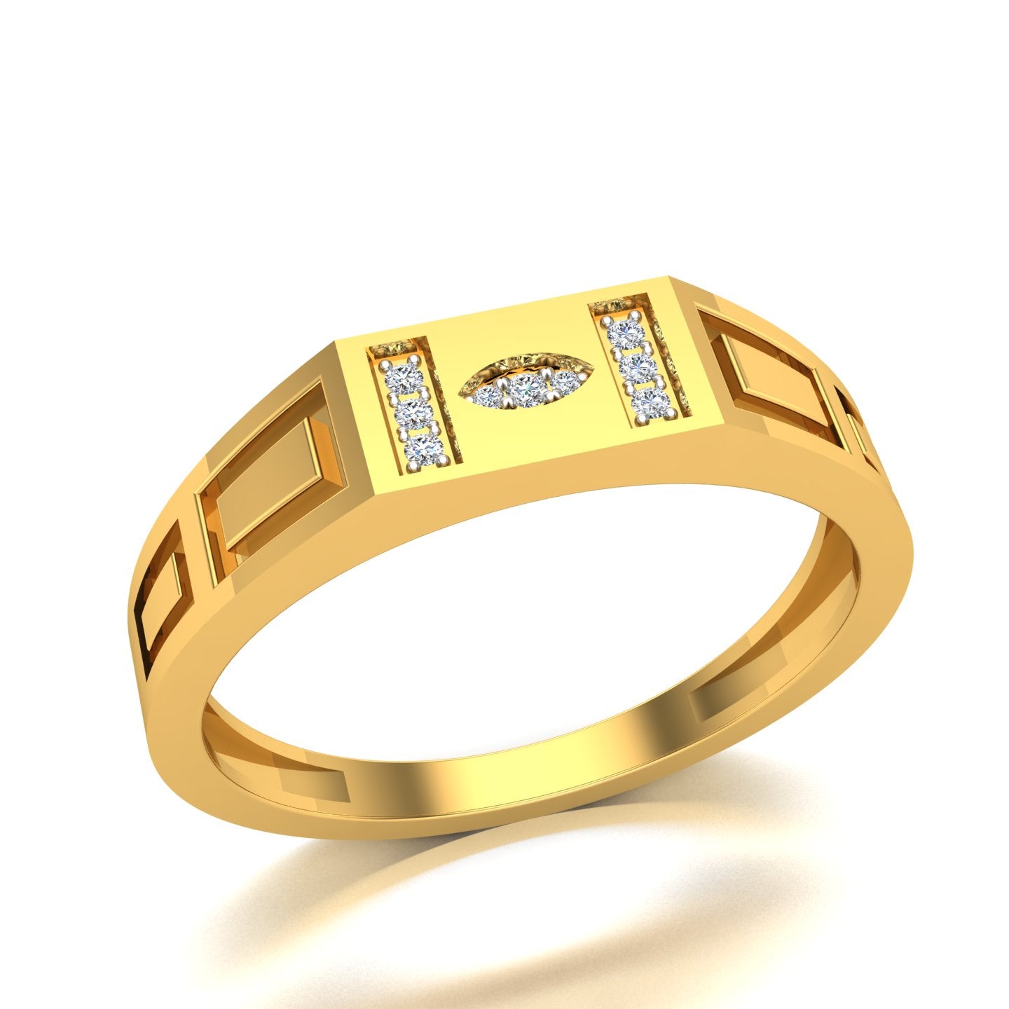 Regal Eye Diamond Ring