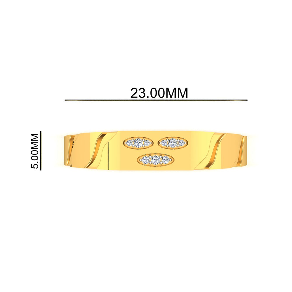 Triple Aura Diamond Ring