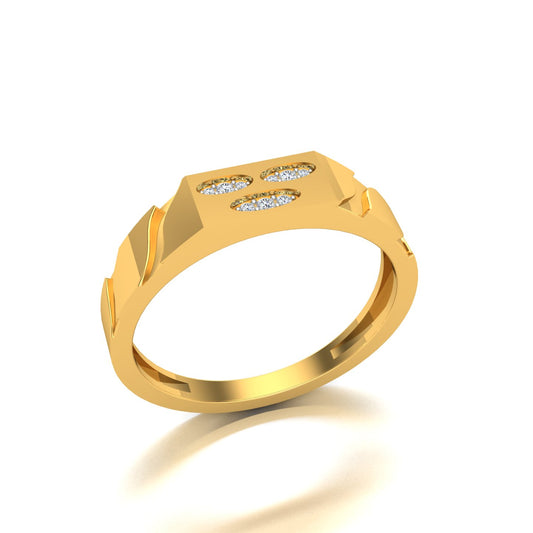 Triple Aura Diamond Ring