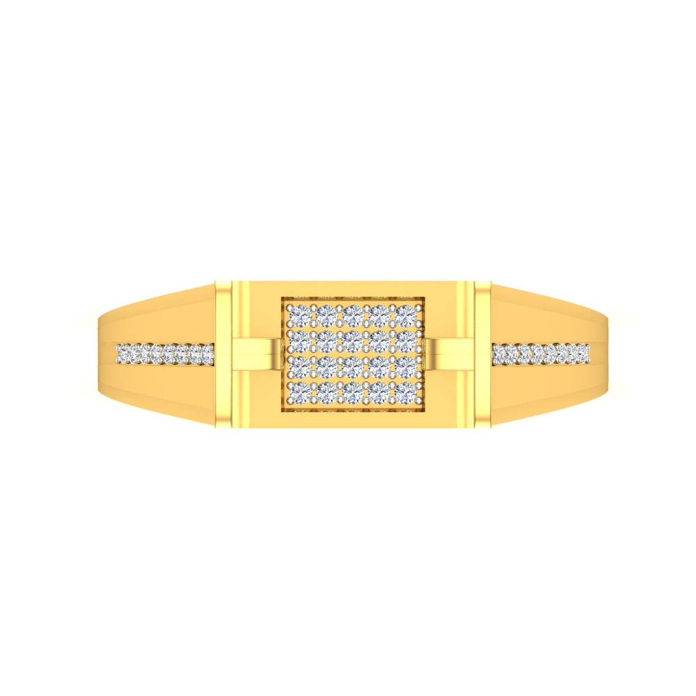 Imperial Panel Diamond Ring