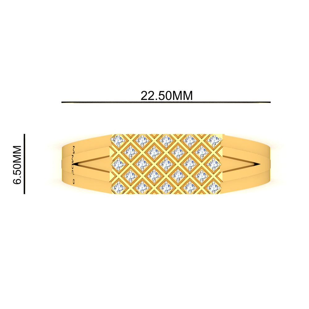 Royal Mesh Diamond Ring