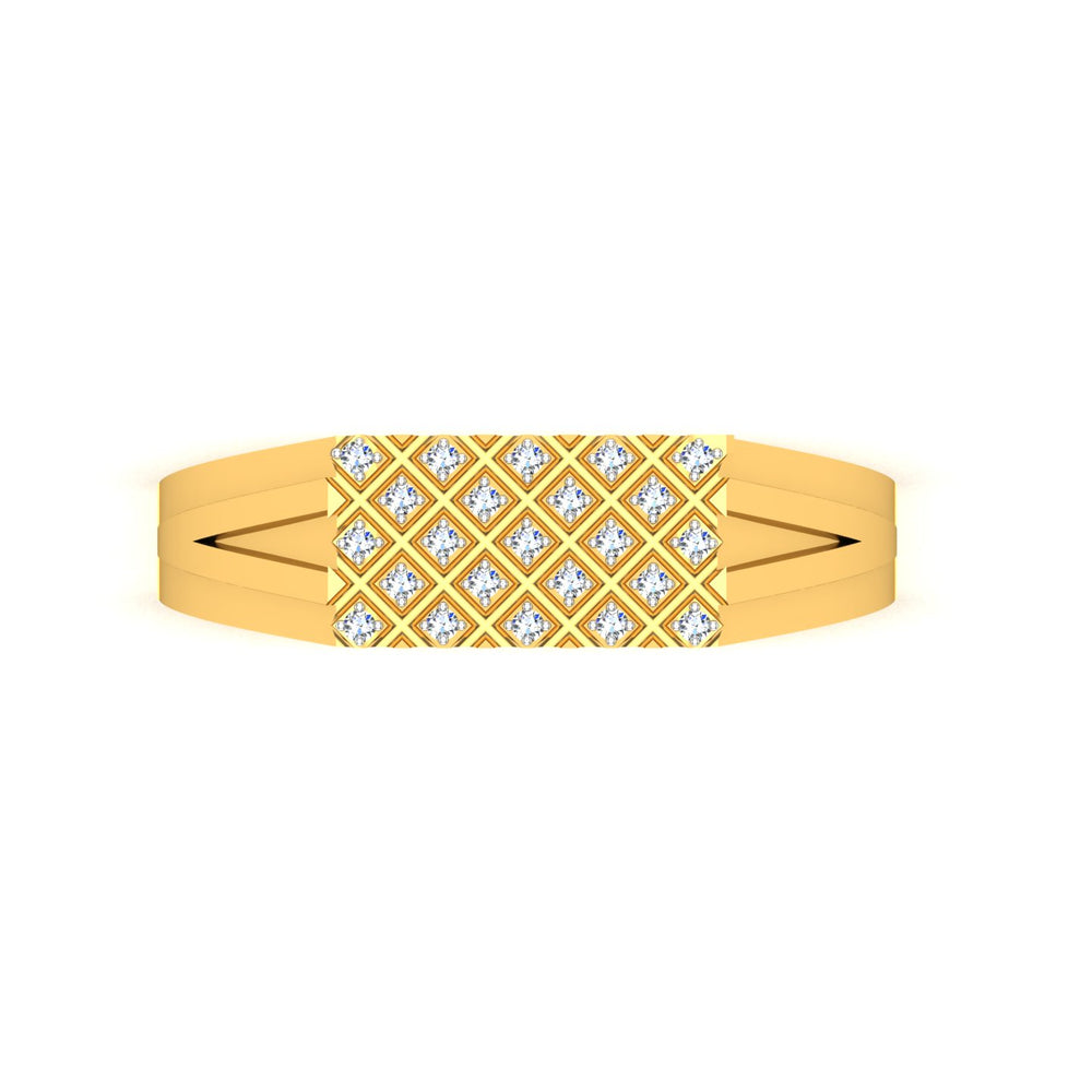 Royal Mesh Diamond Ring