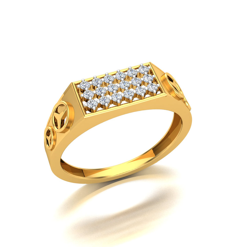 Galaxy Cluster Diamond Ring