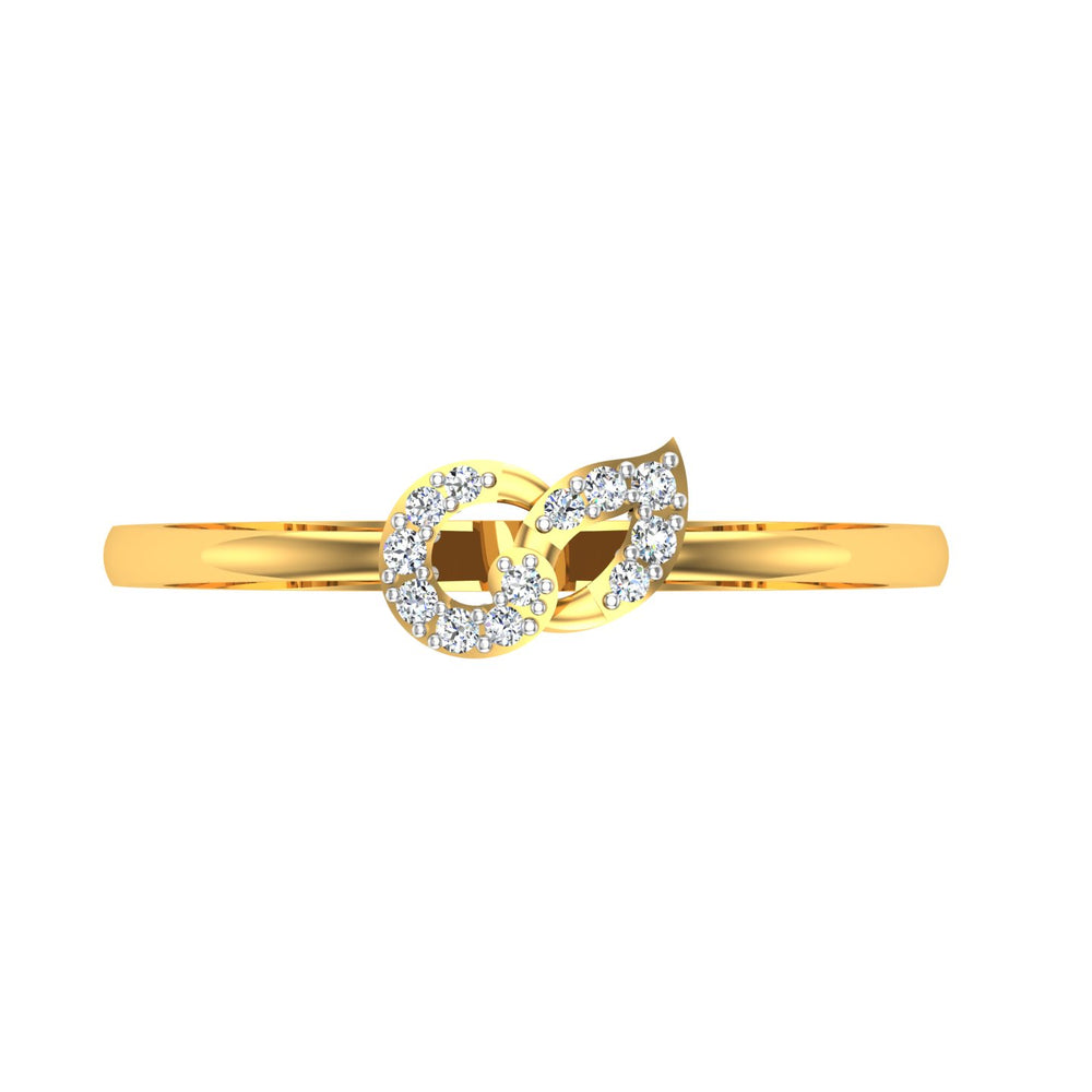 Twin Heart Diamond Ring