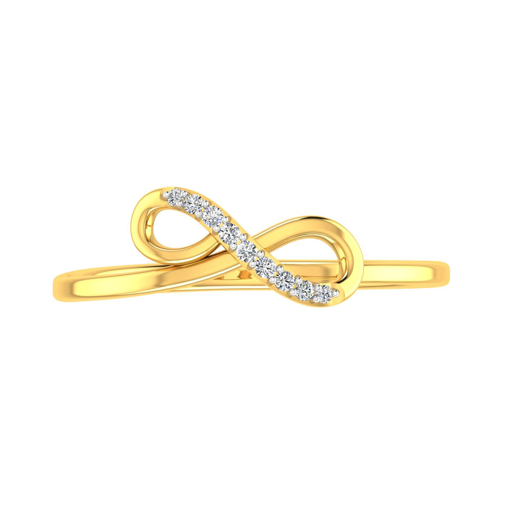 Infinity Spark Diamond Ring