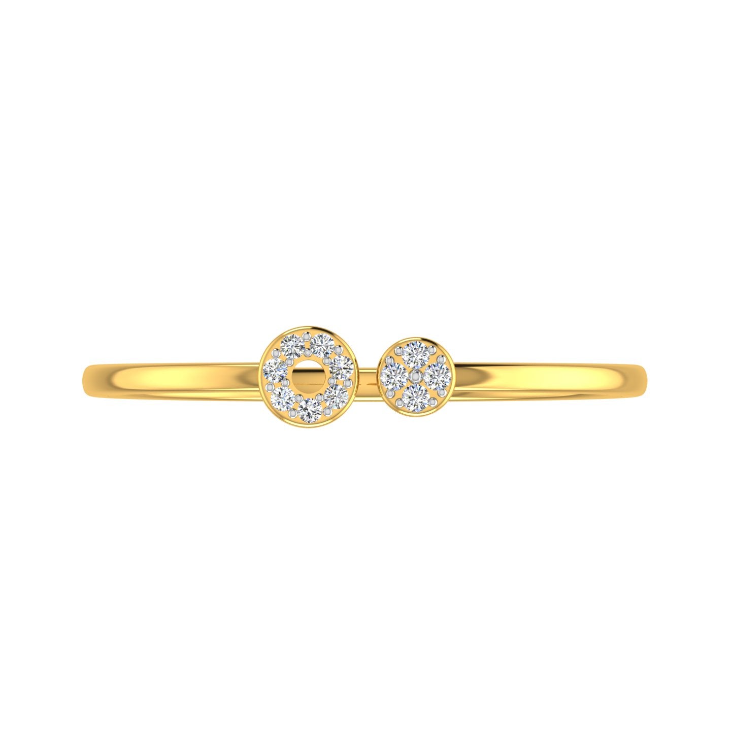 Twin Radiance Ring