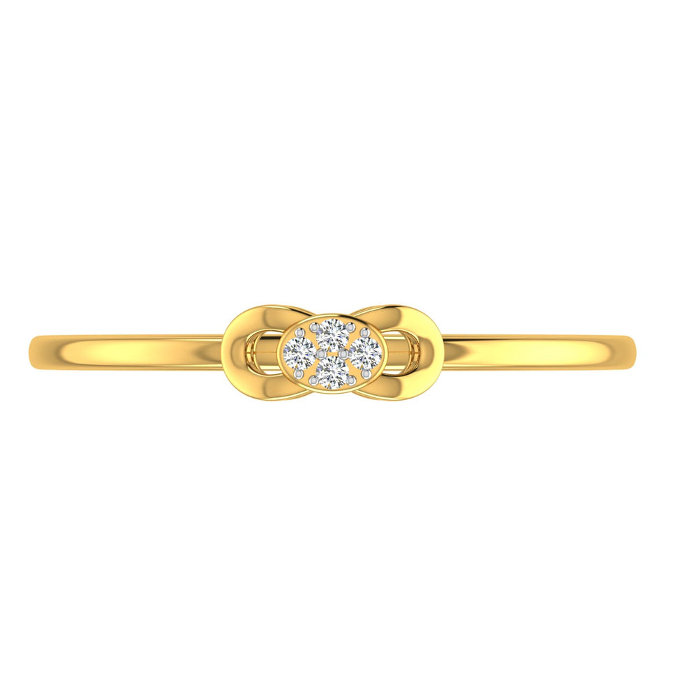 Infinity Bloom Diamond Ring