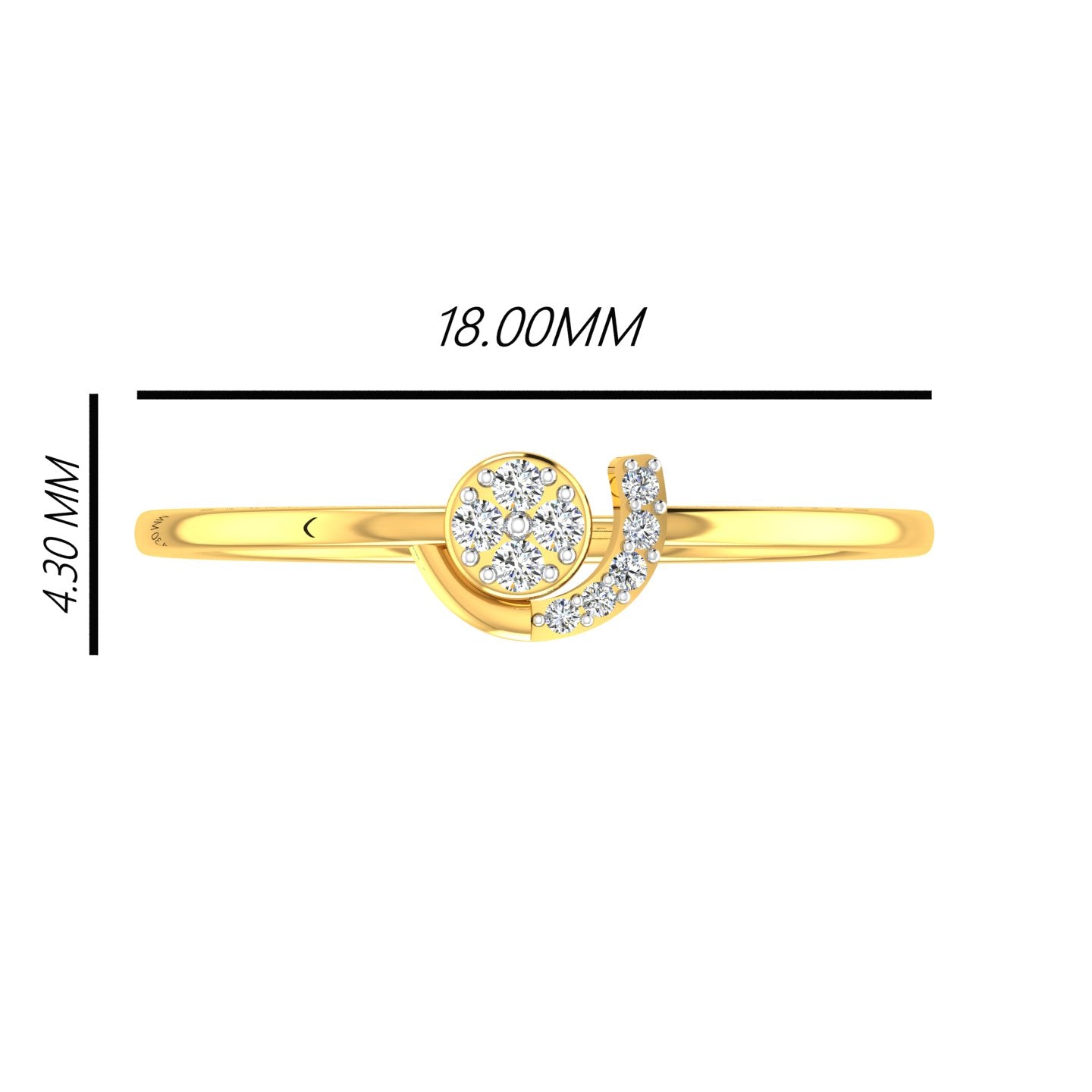 Celestial Bloom Diamond Ring