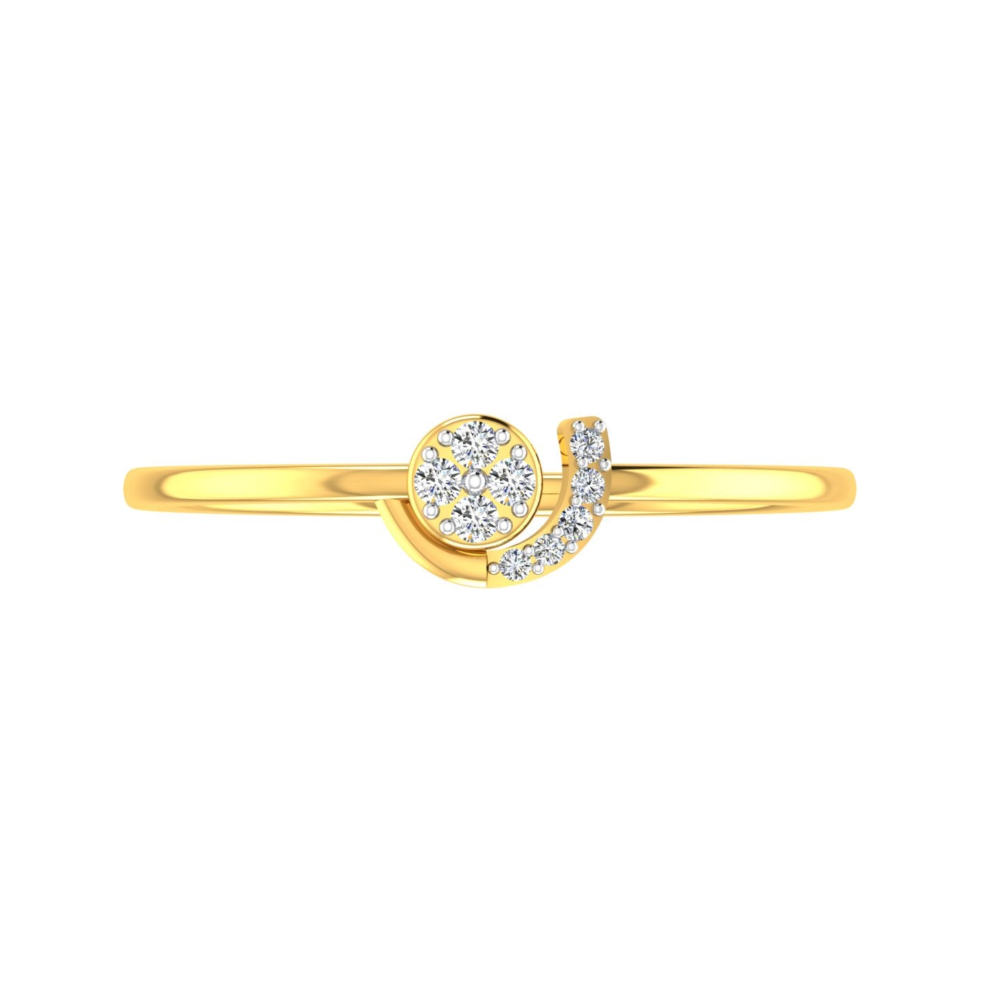 Celestial Bloom Diamond Ring