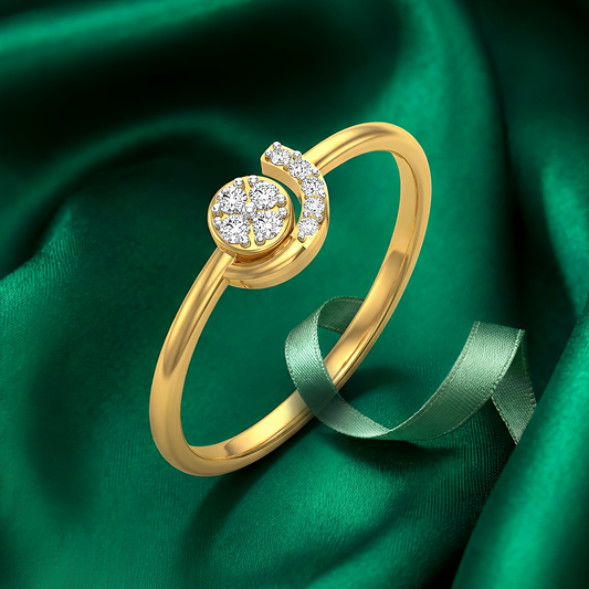 Celestial Bloom Diamond Ring